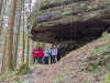 Wanderung mit Wintergrillen, Teilstück des Rodalber Felsenwegs,
16. Februar 2025